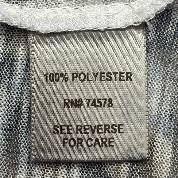 Vtg Y2K Cache Embellished Graphic Top Size Medium Rhinestone Animal Print AOP - Picture 8 of 10